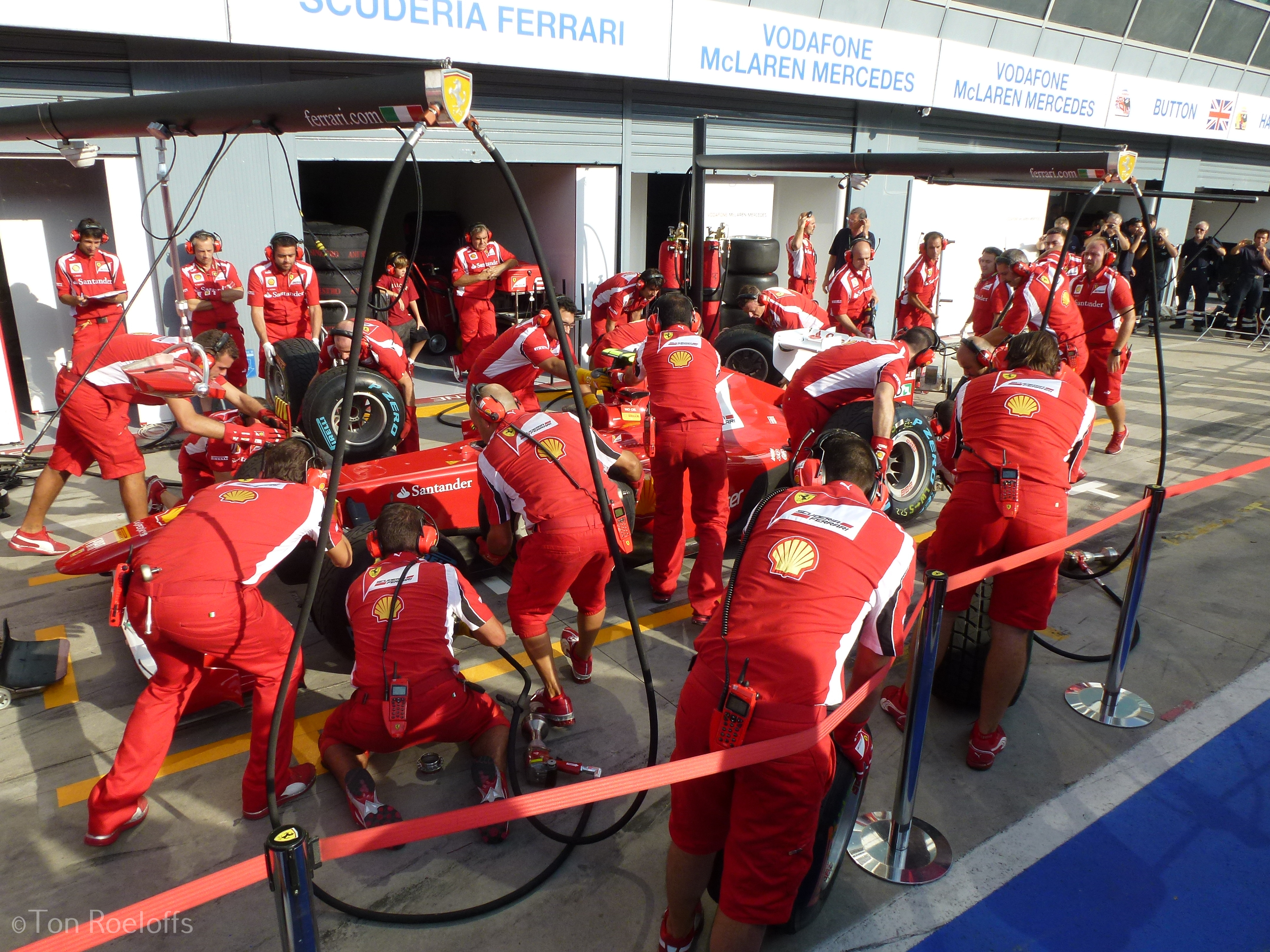 Vettel verremt zich